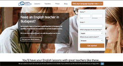Desktop Screenshot of learnenglishbudapest.com