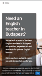 Mobile Screenshot of learnenglishbudapest.com